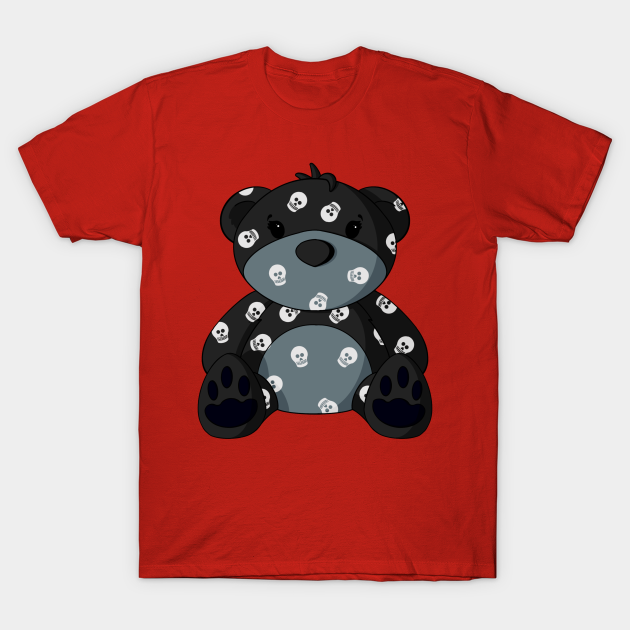 Skull Pattern Teddy Bear - Bear - T-Shirt | TeePublic