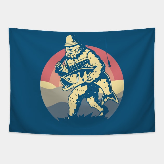 Fishing with Bigfoot: Reeling in the Fun Tapestry by Life2LiveDesign