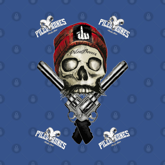 Disover Guns - Skull And Bones - T-Shirt