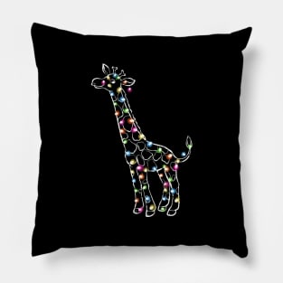 Giraffe Love Design Pillow