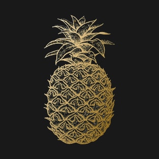 Golden Pineapple | Summer is here for a party T-Shirt T-Shirt