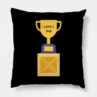 I Love u Dad Pillow