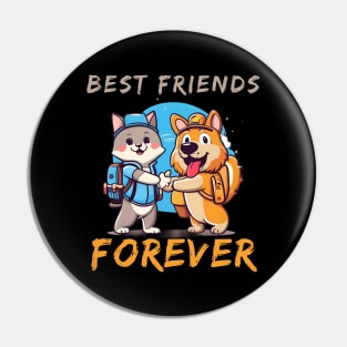 Best Friends Forever Pin