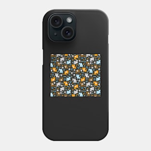 Cute Kittens and Mice Pattern Phone Case