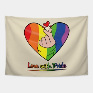 Love with Pride Tapestry