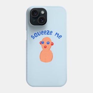 Squeeze Me - Clown Squeeze Doll Eyes Pop Out Phone Case