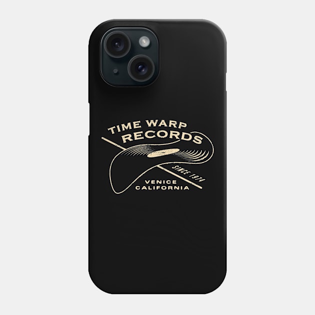 Time Warp Vinyl Records by © Buck Tee Originals Phone Case by Buck Tee