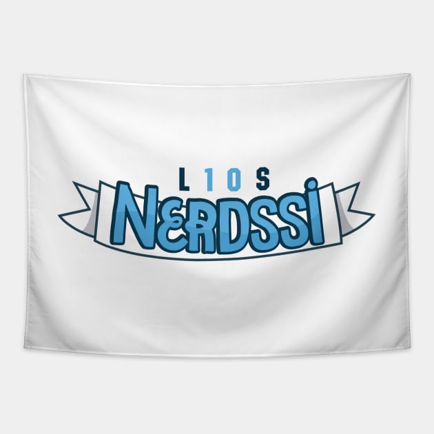 Lios Nerdssi Official Logo Tapestry by losfutbolers