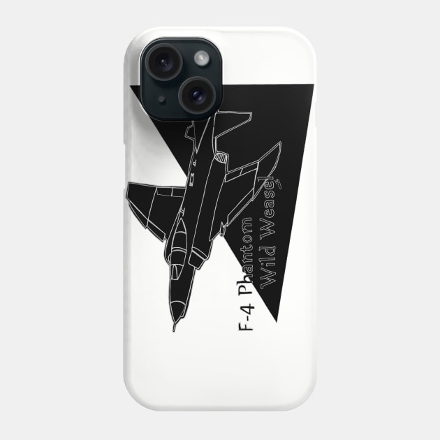 F4 Phantom Wild Weasel Phone Case by Joseph Baker