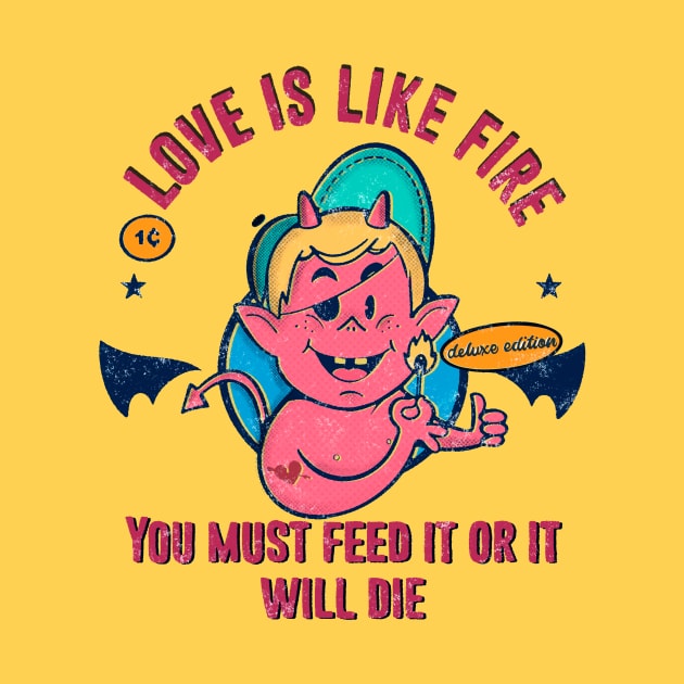 Love is like fire by BOO
