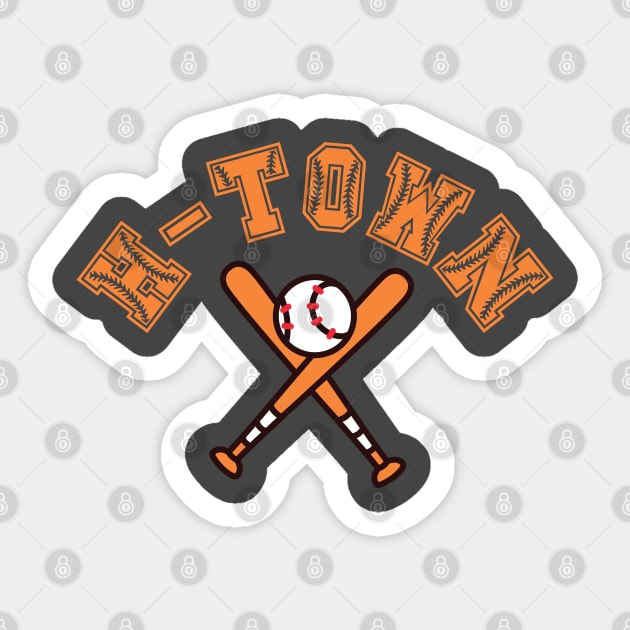 H TOWN  H town, Baseball wallpaper, Baseball wall decal