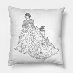 the Angel Quilt Pillow