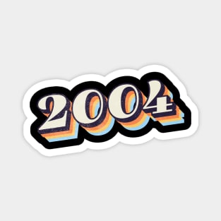 2004 Birthday Year Magnet