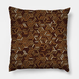 Trippy  Geometric Design Pillow