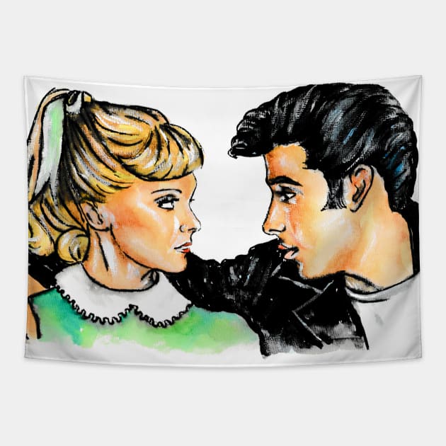 Grease Tapestry by Svetlana Pelin