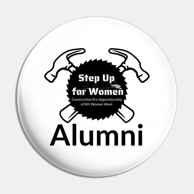 SUFW Alumni One Sided Pin by West Virginia Women Work