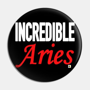 INCREDIBLE Aries Pin