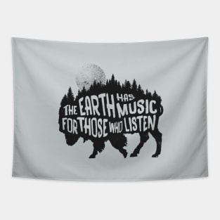 the earth has music for those who listen Tapestry