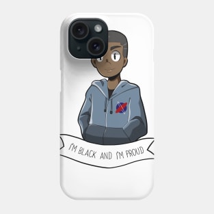 Black Lives Matter Male Cartoon Phone Case