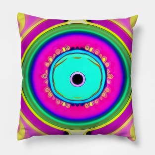 Psychedelic Flower 5 | AI Generated design by @remlorart T-Shirt Pillow