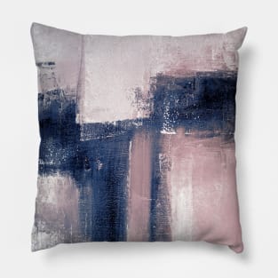 Pink navy art Pillow