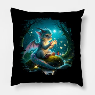 Dragón Luciérnaga Pillow