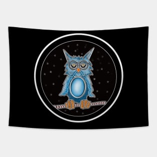 Little owl with glasses... Tapestry