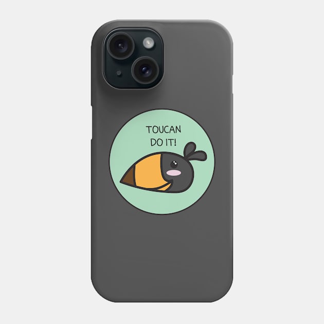 Toucan Do It Phone Case by Baby Bigfoot