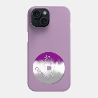 Courage Token - Ace Pride Phone Case