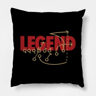 49ers "The Catch" Play Art Pillow
