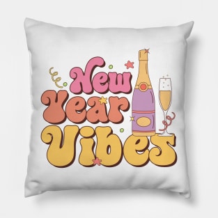 New Year Vibes Pillow