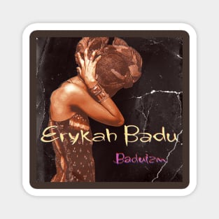 Baduizm Distressed Vintage Magnet