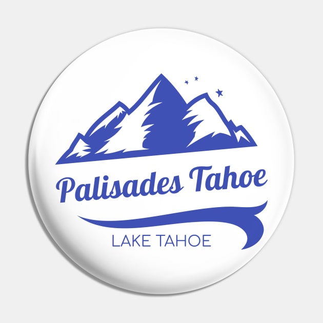 Palisades Tahoe ski - Lake Tahoe California Pin by MasterClassic