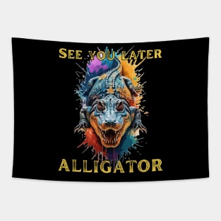 See You Later, Alligator Tapestry