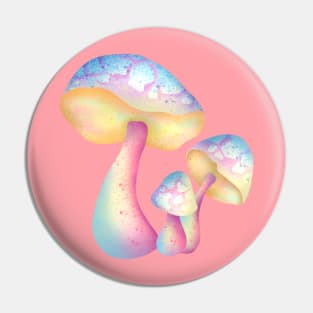 Mushroom Group Pin