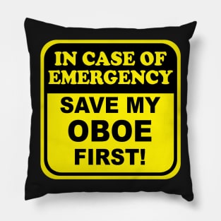 Save My Oboe Pillow