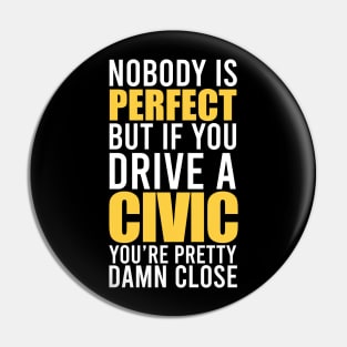 Civic Owners Pin