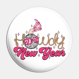 Howdy 2024 New Year Pin