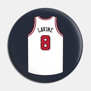 Zach Lavine Chicago Jersey Qiangy Pin