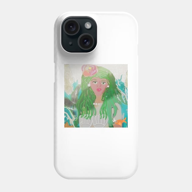 Mermaid Phone Case by Creat1ngs