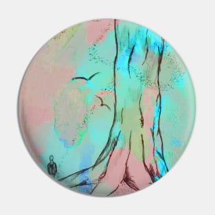 Looking For My Mystical Willow (Neon) Pin