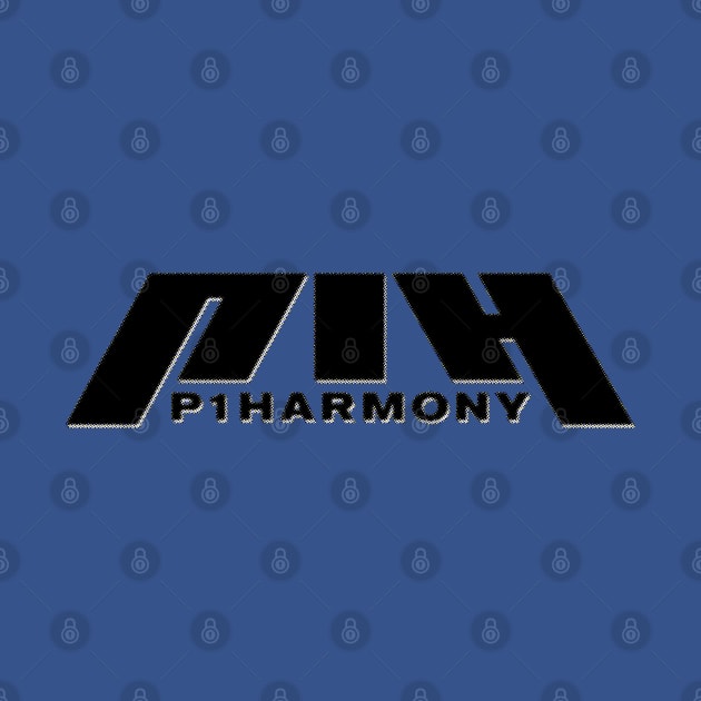 P1HARMONY Logo Halftone by Maries Papier Bleu