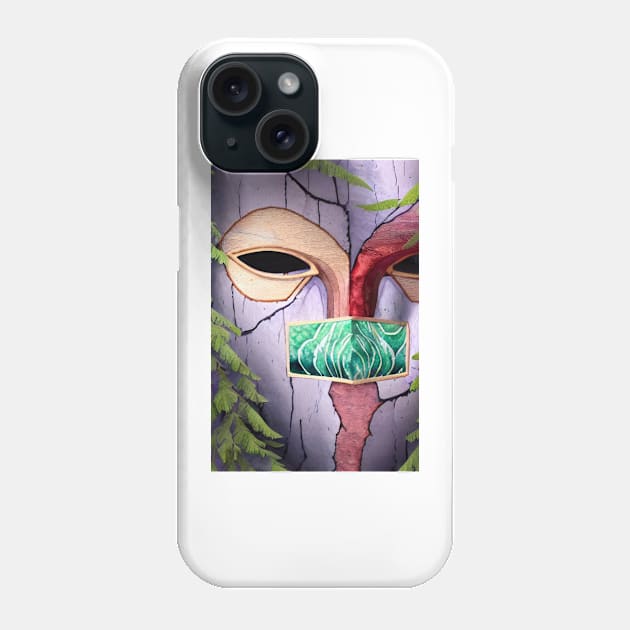 Mask Phone Case by BeNadine