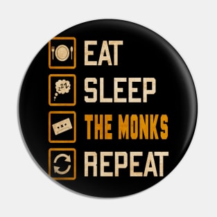 listening the monks Pin