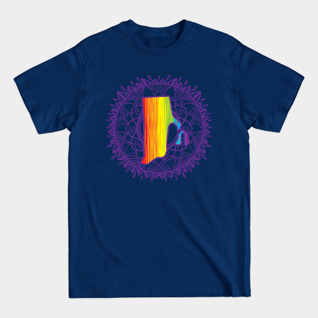 Discover Rhode Island Mandala Pride - Rhode Island - T-Shirt