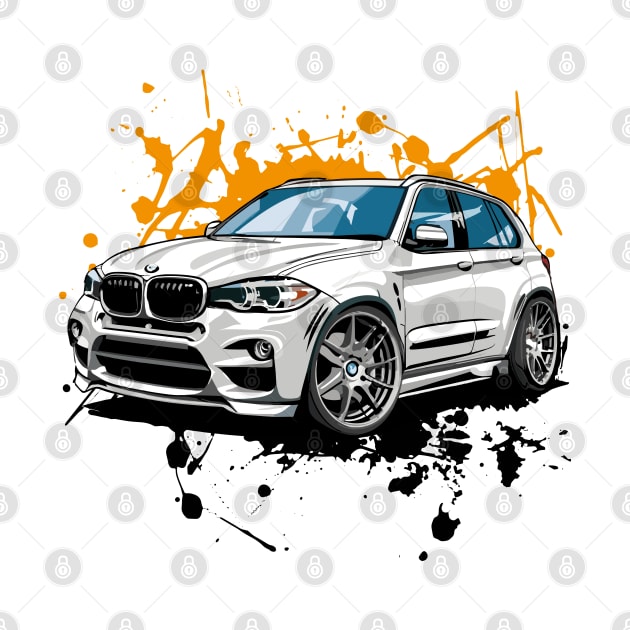 SUV Vehicles in Graffiti Cartoon Style by irfankokabi