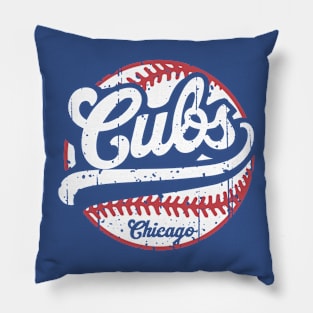 Classic Cubs Vintage Pillow