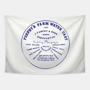 Furphy Water Tank - blue Tapestry