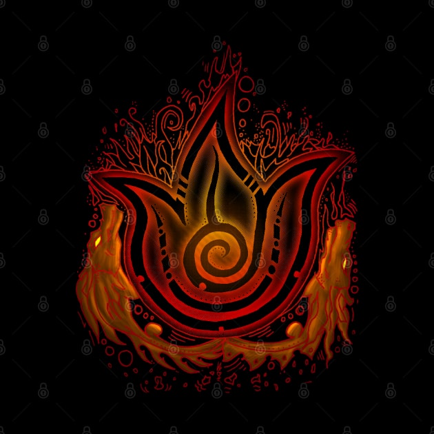 Tribal Fire. by hybridgothica