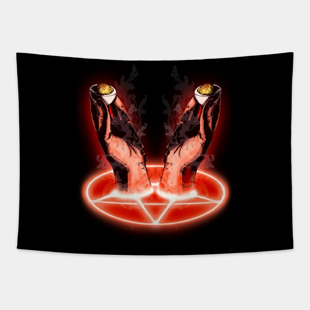 Deviled Eggs III Tapestry by LVBart